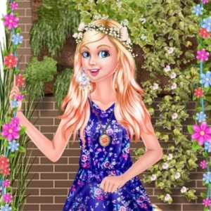 لعبة أناقة عيد الفصح مع باربي