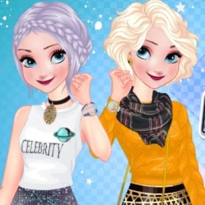 لعبة تلبيس إلسا بتنورة معدنية