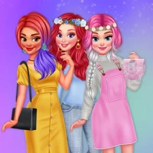 لعبة روليت الألوان للأميرات
