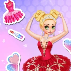 لعبة الأميرات في حصة الباليه الأولى