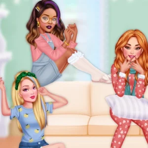 لعبة أزياء الحجر الصحي للأميرات